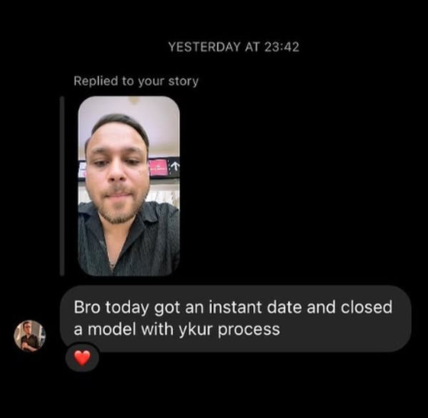 Student testimonial screenshot 5